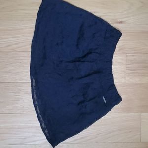 Abercrombie navy skirt size M